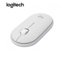 MOUSE LOGITECH PEBBLE 2 M350S BLUETOOTH/WIRELESS WHITE (910-007047)-P